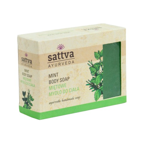 Soap with mint Mint, Sattva...