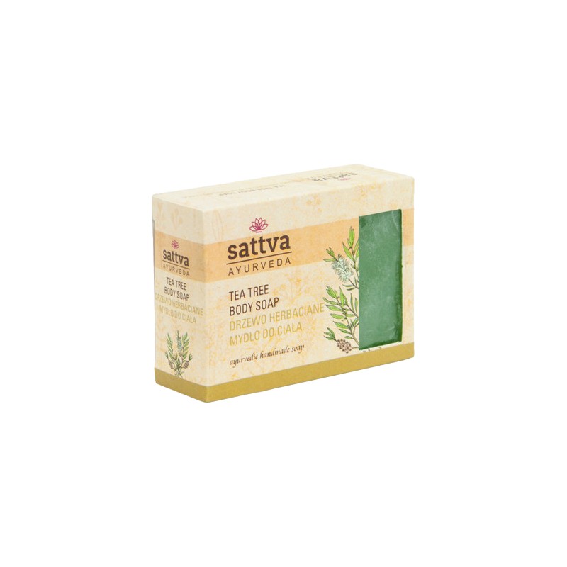 Soap with tea tree Tea Tree, Sattva Ayurveda, 125g