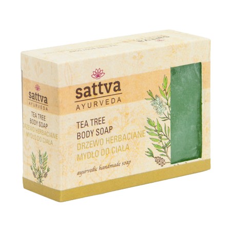 Muilas su arbatmedžiu Tea Tree, Sattva Ayurveda, 125g