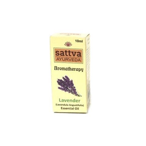 Эфирное масло лаванды Lavender, Sattva Ayurveda, 10 мл