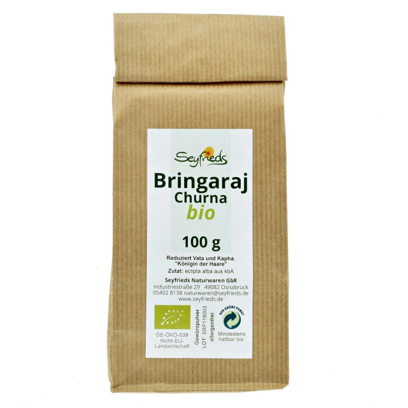 Брингарадж травяной порошок, органический, Seyfried, 100г