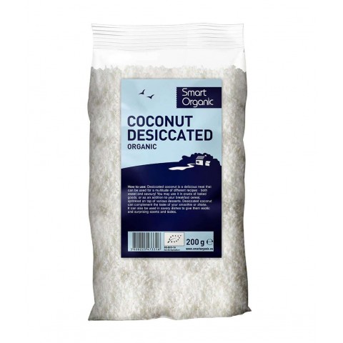 Coconut chips, dried, Smart Organic, 200g