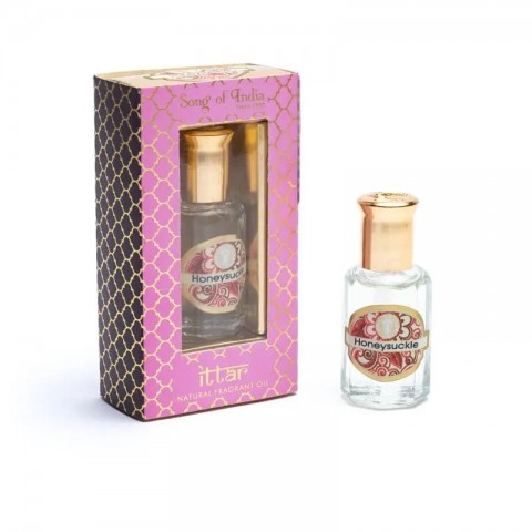Honeysuckle Ayurveda Oil Perfume, Song of India, 10ml