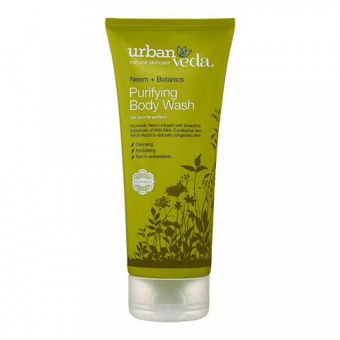 Cleansing body cleanser for oily skin, Urban Veda, 200 ml