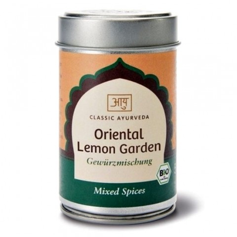 Prieskonių mišinys Oriental Lemon Garden, ekologiškas, Classic Ayurveda, 50 g