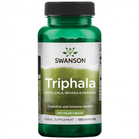 Трифала, Swanson, 500 мг, 100 капсул