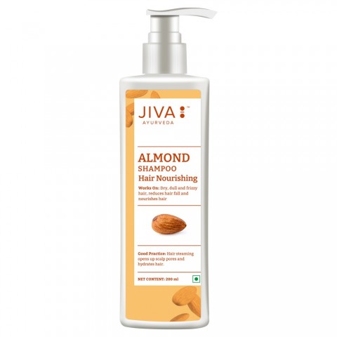 Shampoo with almonds, Jiva Ayurveda, 200ml