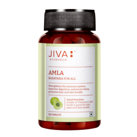 Indiškasis lapainis Amla, Jiva Ayurveda, 120 tablečių