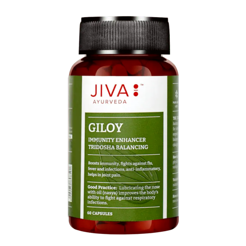 Giloy Guduchi, Jiva Ayurveda, 60 capsules Giloy Guduchi, Jiva Ayurveda, 60 capsules