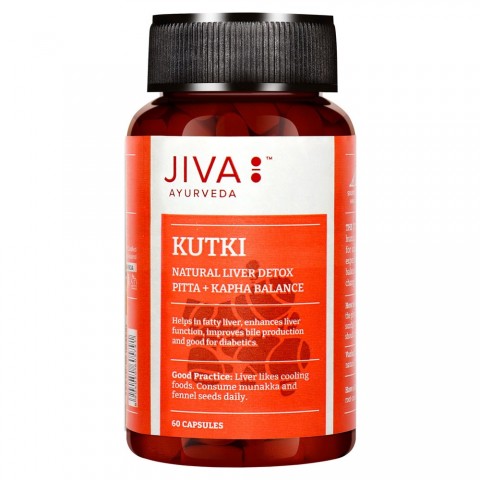 Food supplement Kutki, Jiva Ayurveda, 60 capsules