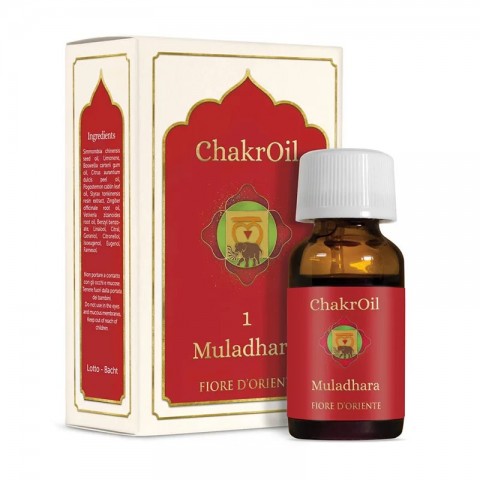 Essential oil Chakra 1 Muladhara, Fiore D'Oriente, 10 ml.
