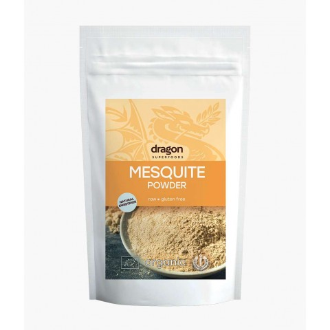 Mesquite bean powder-sweetener Mesquite, organic, Dragon Superfoods, 100g