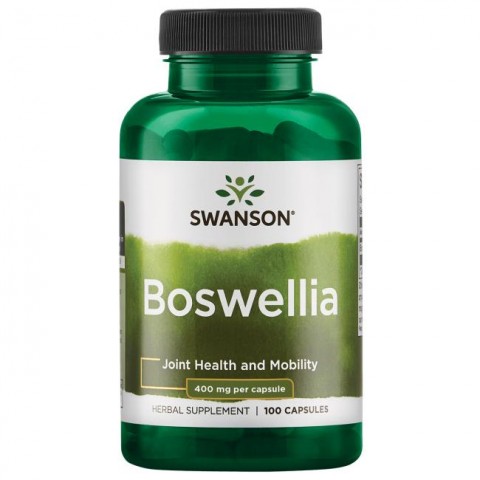 Порошок босвеллии Boswellia, Swanson, 400 мкг, 100 капсул