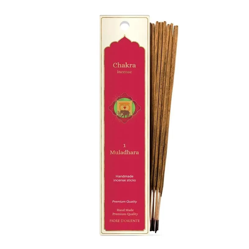 Muladhara chakra incense Fiore D'Oriente, 12 g, 8 pcs.