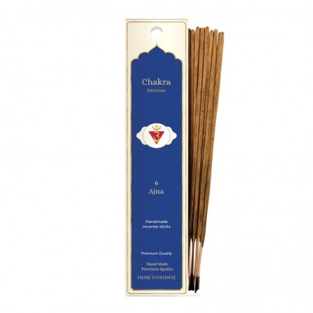 Ajna chakra incense Fiore D'Oriente, 12 g, 8 pcs.