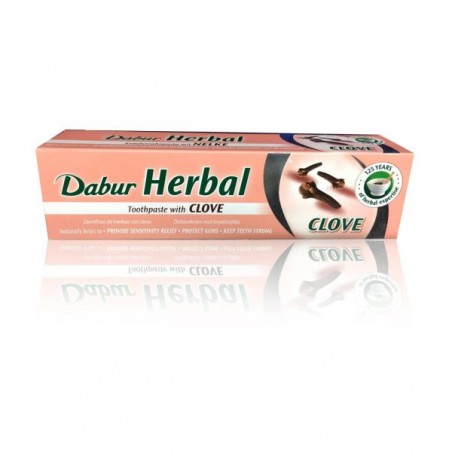 Травяная зубная паста с гвоздикой Clove, Dabur, 100мл