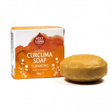 Rankų darbo muilas Curcuma, Holy Lama, 100g