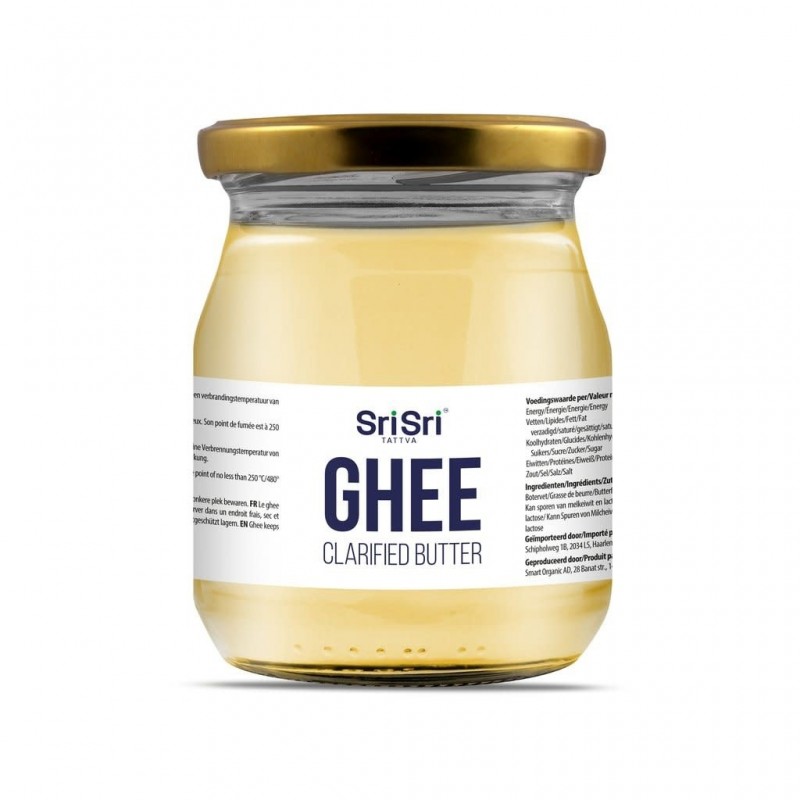 Lydytas ghi sviestas Ghee, Sri Sri Tattva, 540g Lydytas ghi sviestas Ghee, Sri Sri Tattva, 540g