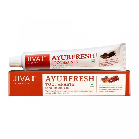 Аюрведическая зубная паста Ayurfresh, Jiva Ayurveda, 100 г