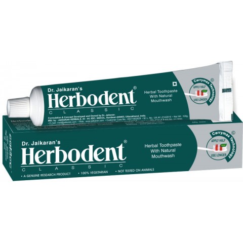 Dantų pasta su 21 žolele Herbodent Premium, Dr.Jaikaran, 100g