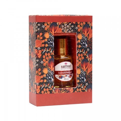 Ayurvedic oil perfume Sandalwood, Sattva Ayurveda, 10ml
