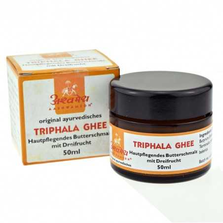 Aliejus pėdų masažui ir akims Triphala Ghee, Asshwamedh, 50 ml