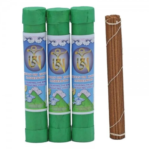 Тибетские ароматические палочки ОМ Сандаловое дерево, 30 палочек