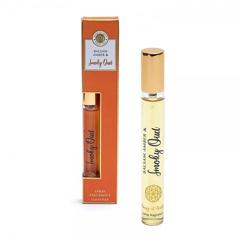 Spray room fragrance Balsam Amber & Smoky Oud, Song Of India, 12ml