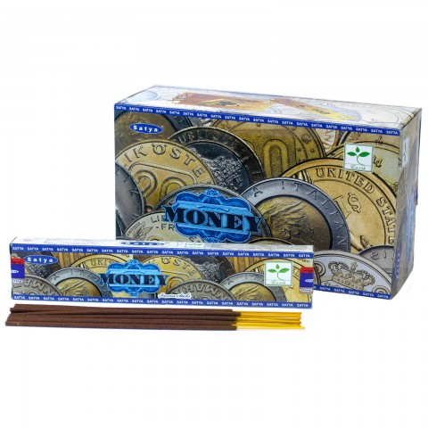 Incense sticks Money, Satya, 15g