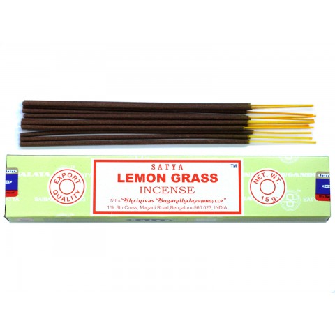 Ароматические палочки Lemon Grass, Satya, 15г