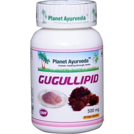 Maisto papildas "GUGULLIPID", Planet Ayurveda, 60 kapsulių Maisto papildas "GUGULLIPID", Planet Ayurveda, 60 kapsulių