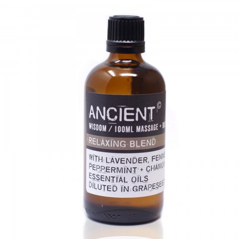 Расслабляющее масло для ванны и массажа Relaxing Blend, Ancient, 100 мл