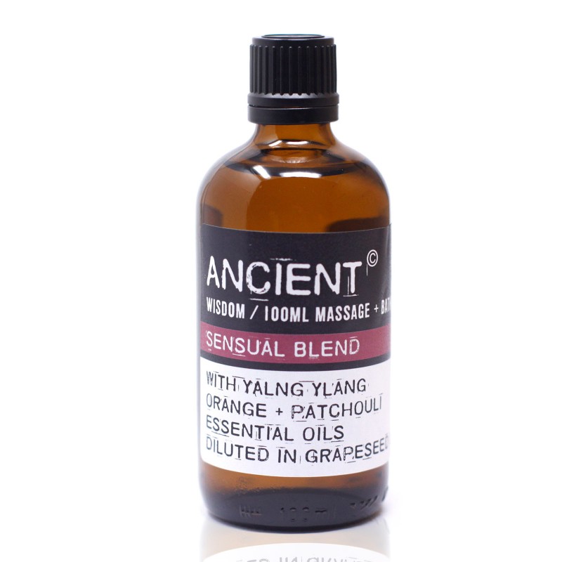 Jausmingas vonios ir masažo aliejus Sensual Blend, Ancient, 100 ml