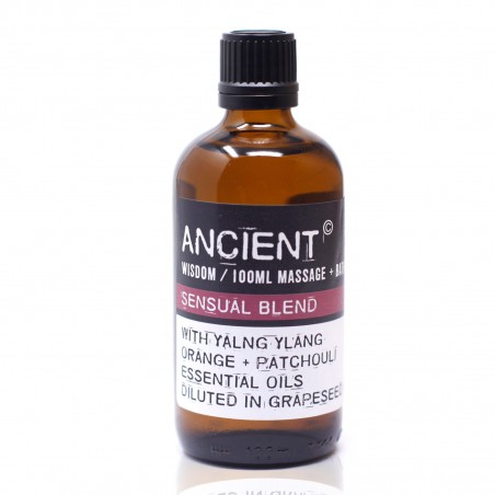 Jausmingas vonios ir masažo aliejus Sensual Blend, Ancient, 100 ml