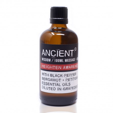 Sąmoningumą keliantis masažo aliejus, Ancient, 100 ml