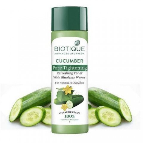 Veido tonikas visų tipų odai Bio Cucumber, Biotique, 120ml