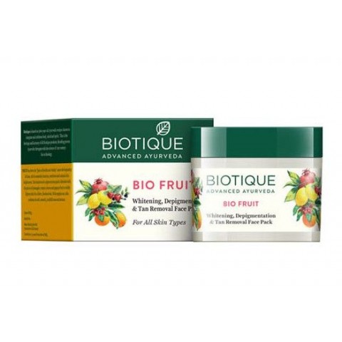 Skaistinanti veido kaukė Bio Fruit, Biotique, 75g