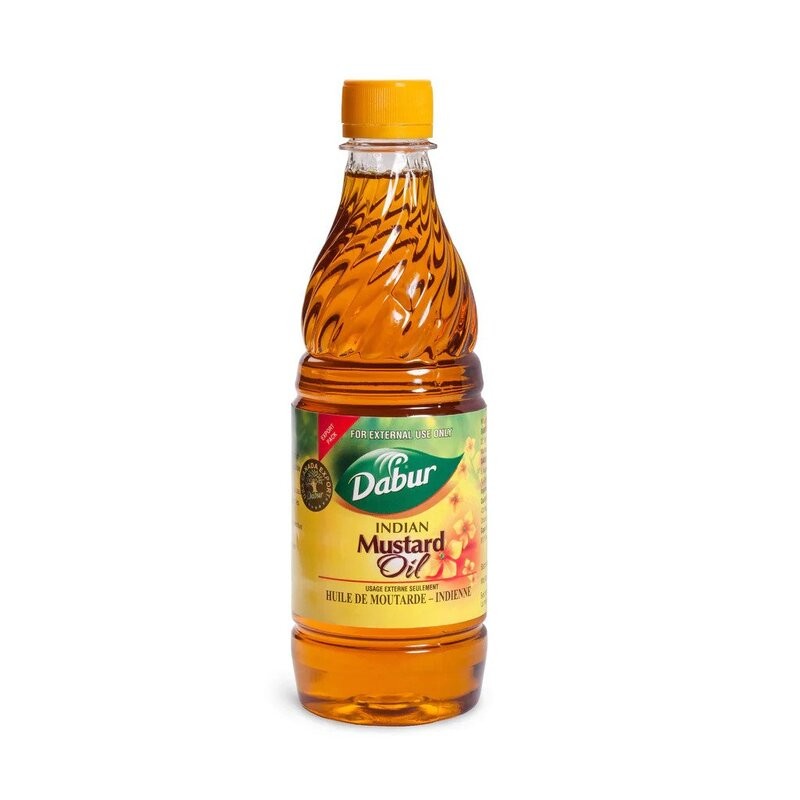 Garstyčių aliejus masažui, Dabur, 250 ml