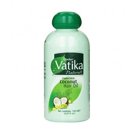 Кокосом обогащенное масло для волос Coconut, Dabur Vatika, 150 мл