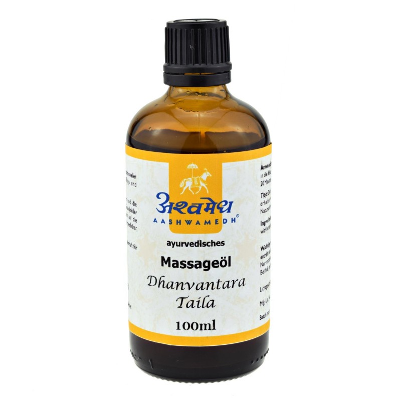 Massage oil Dhanwantara Taila, Aashwamedh, 100 ml