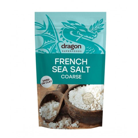 Французская морская соль, крупная, органическая, Dragon Superfood, 500 г