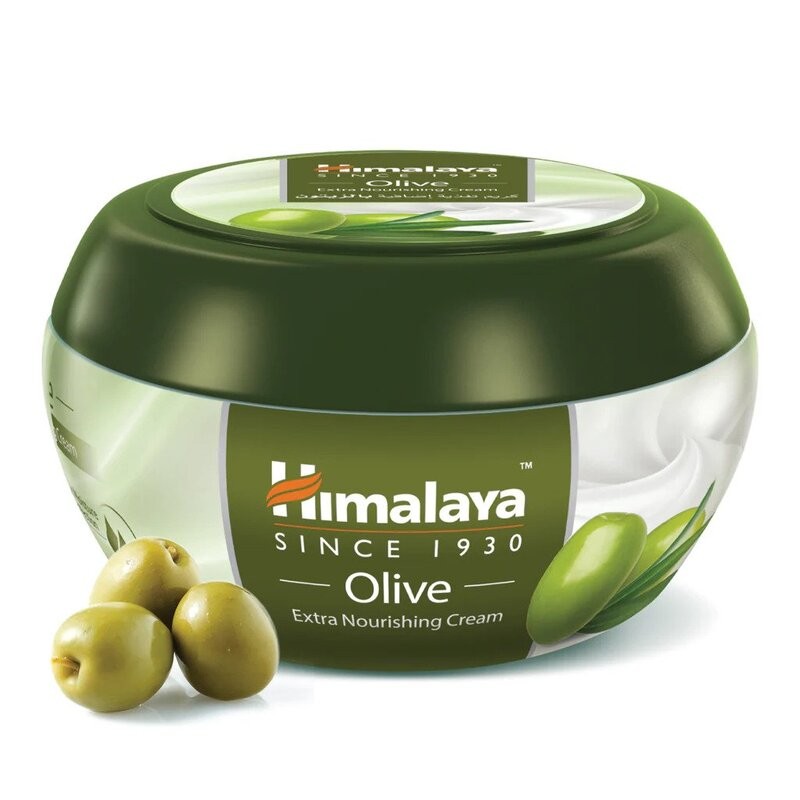 Alyvuogių ekstra maitinamasis kremas, Himalaya, 150ml Alyvuogių ekstra maitinamasis kremas, Himalaya, 150ml