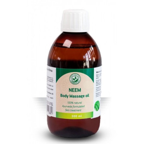 Masažo aliejus kūnui Neem, Herbals, 300ml