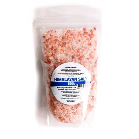 Pink Himalayan Salt, coarse, Herbals, 500 g