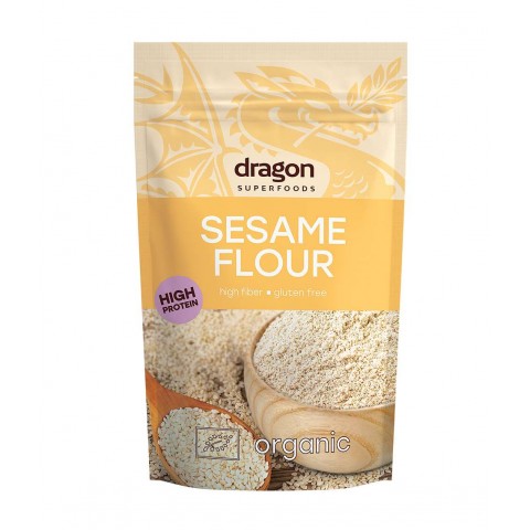 Sesame flour, organic, Dragon Superfoods, 200g