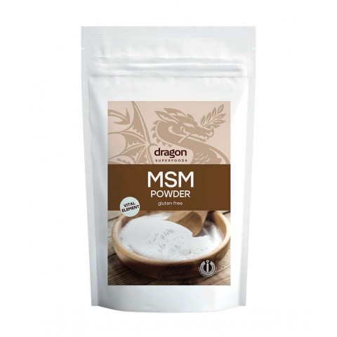 MSM powder, organic, Dragon Superfoods, 200g