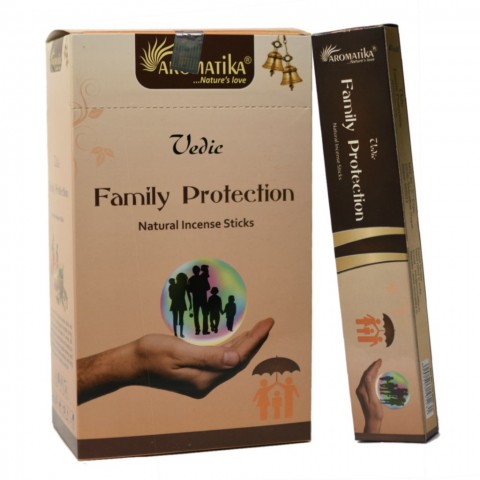 Vedic incense sticks Family Protection, Aromatics, 15g