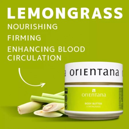 Lemongrass body butter, Orientana, 100g