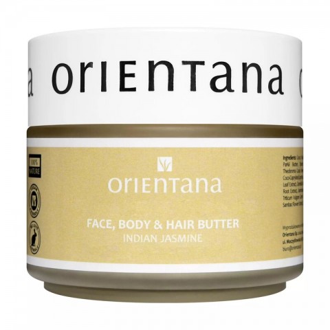 Масло для лица, тела и волос с жасмином и зеленым чаем, Orientana, 100 г