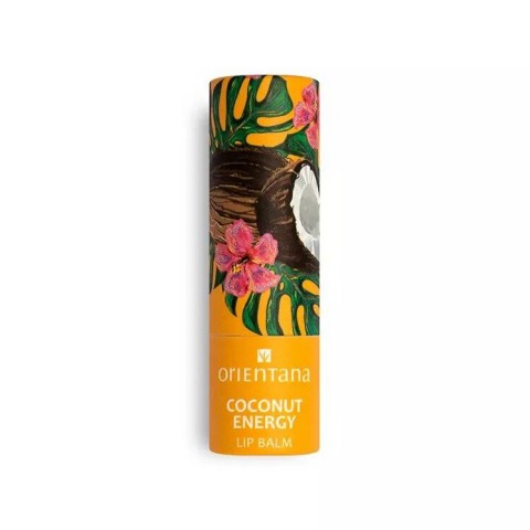 Coconut Energy Natural Lip Balm, Orientana, 4.2g